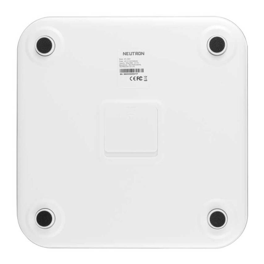 Neutron Akıllı Bluetooth Yağ Ölçerli Tartı - 4