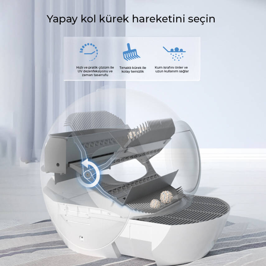 Neutron Akıllı Kedi Tuvaleti - 4