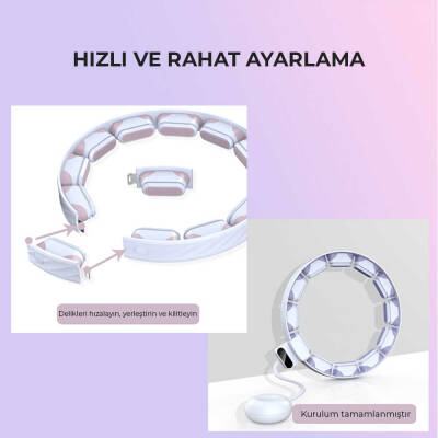 Neutron Hula Hoop Akıllı Egzersiz Çemberi - 9