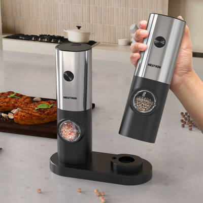 Neutron Pilli Tuz ve Baharat Öğütücü İkili - 2