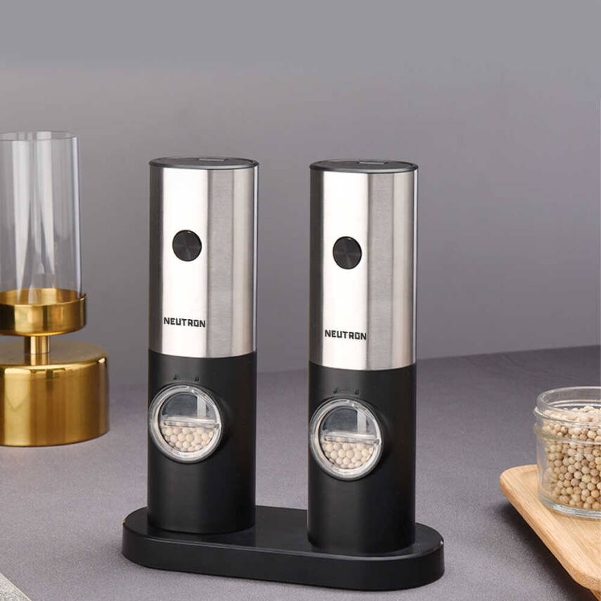 Neutron Pilli Tuz ve Baharat Öğütücü İkili - 5