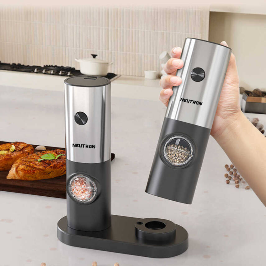 Neutron Pilli Tuz ve Baharat Öğütücü İkili - 9