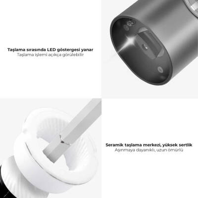 Neutron Pilli Tuz ve Baharat Öğütücü İkili - 12