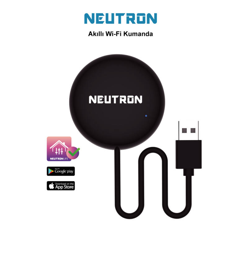Neutron Akıllı Wifi Kumanda, Tüm Cihazları Telefondan Yönetme - 4