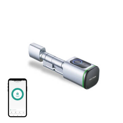 Neutron Akıllı Kapı Kilidi Gri, Parmak izi, Anahtar, Kart - Neutron