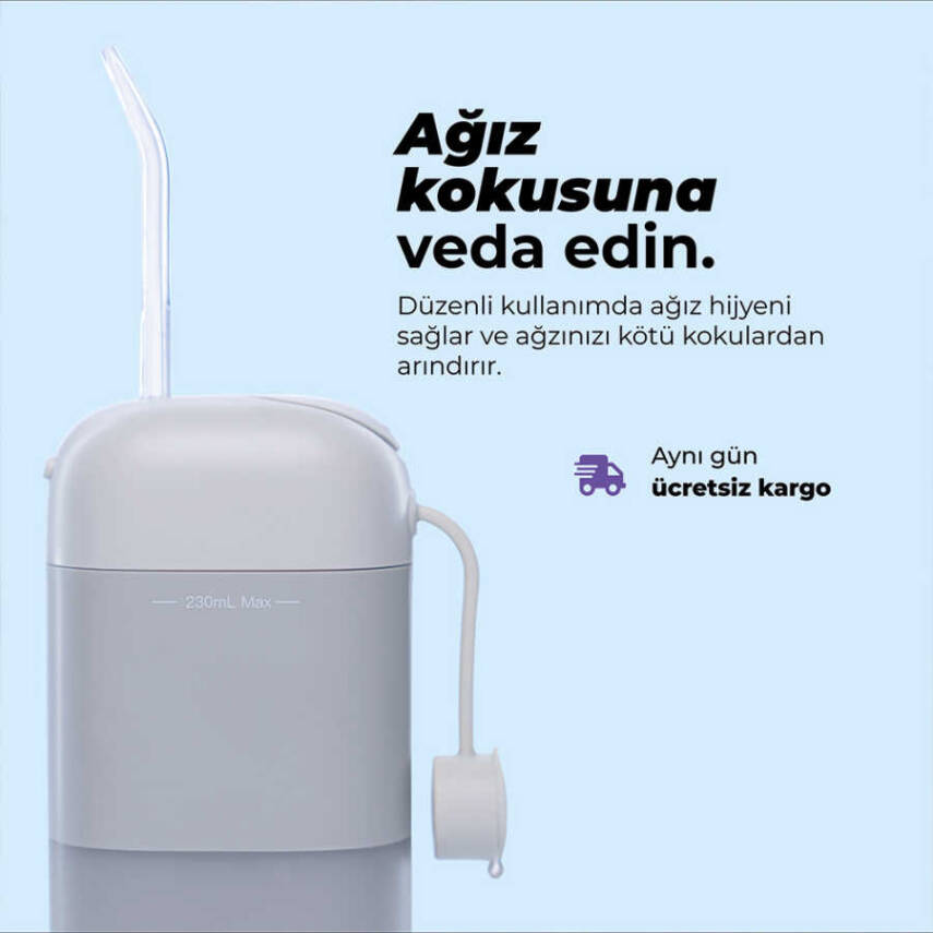 Neutron Taşınabilir Seyahat Tipi Şarjlı Ağız Duşu - 5