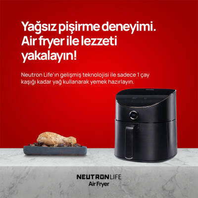 Neutron Smart Air Fryer Akıllı Fritöz XL 5.5 Litre - 5