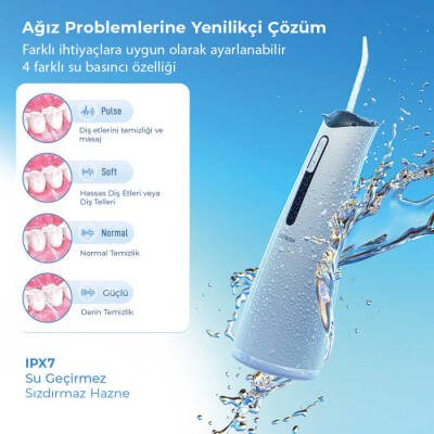 Neutron Taşınabilir Taşınabilir Şarjlı Ağız Duşu - 2