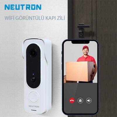 Neutron Wifi Görüntülü Kapı Zili - Neutron